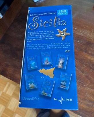 cofanetto 6 DVD Sicilia nuovo