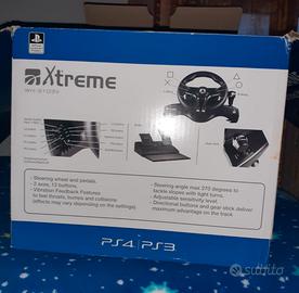 Volante + pedaliera PS4-PS3
