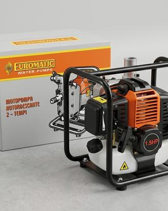 Euromatic 1.5HP Motopompa 2-Tempi