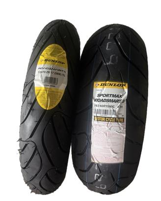 COPPIA DUNLOP SPORTMAX ROADSMART III 120/70ZR17 - 