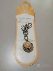 portachiavi pietra giada miele 