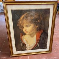 Quadro con stampa bambino