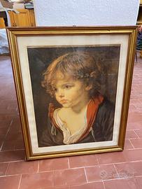 Quadro con stampa bambino