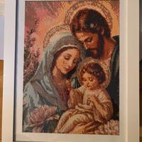Quadro Sacra Famiglia – Diamond Painting 