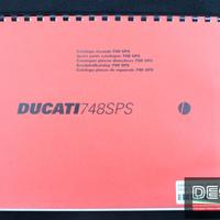 catalogo ricambi ufficiale Ducati 748 sps anno 199