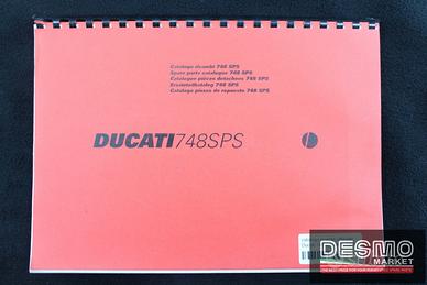 catalogo ricambi ufficiale Ducati 748 sps anno 199