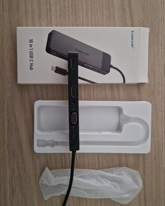 Lemorele Docking Station USB C Hub 3*Display -10 i