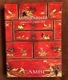 Antiquariato - Cambi Ottobre 2018