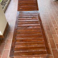 Lettino da giardino in legno  IKea mod. NAMMARO