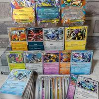 kit 130 carte pokemon + carte speciali ultra rare