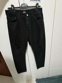 Jeans strappato nero 46 ACY