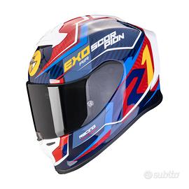 CASCO INTEGRALE SCORPION EXO R1 EVO AIR COUP FIBRA