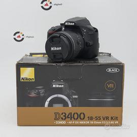Nikon D3400 18-55mm Usata 2.668 Scatti