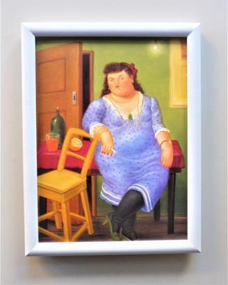 Quadro Interno di Botero con cornice