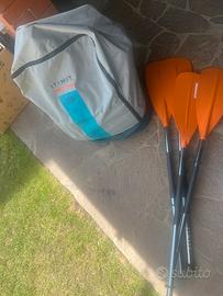 Canoa 3 posti ginfiabile dechtlon