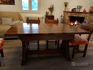 tavolo fratino e sedie