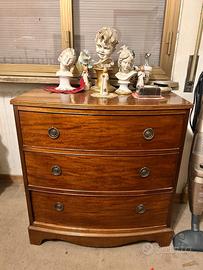 Cassettone mogano inglese 3 cassetti