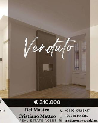 Appartamento di 52 m² con 2 locali a Roma