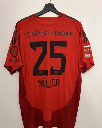 THOMAS MÜLLER BAYERN MONACO AUTHENTIC 2024/2025 XL