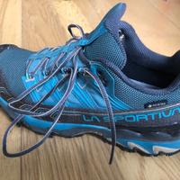 Scarpe trekking La Sportiva n. 40 e 1/2  azzurre