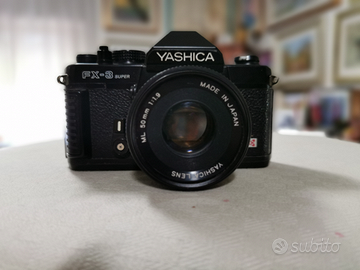 YASHICA FX3 SUPER Ottica 50mm f 1,9