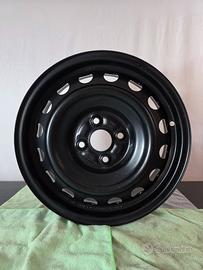 Set 4 Cerchi 15" 5Jx15H2 ET38 4 Fori + Dadi