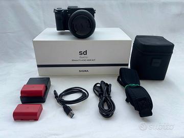 Sigma SD Quattro  30mm f/1.4 kit