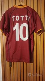 maglia calcio Roma N 10 Totti XL no store vintage 