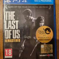 The Last Of Us Remastered Sony PlayStation 4 ps4