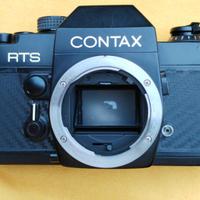 Kit fotografico Contax RTS con 3 obiettivi Yashica