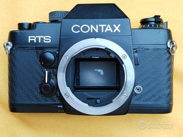 Kit fotografico Contax RTS con 3 obiettivi Yashica