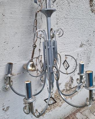 Lampadario italiano mid century Esperia