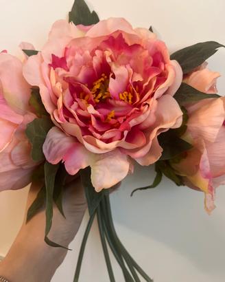 Fiori artificiali: peonia