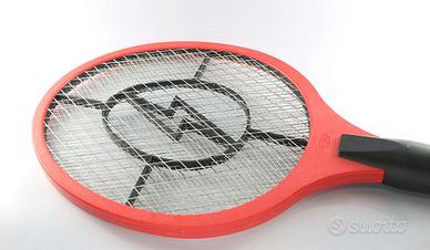 racchetta elettrica  zanzare mosche parassiti