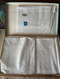 lenzuola matrimoniale lino sfilato siciliano