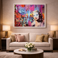 Quadro Pop Art 98x78 Esposto Montecarlo