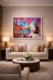 Quadro Pop Art 98x78 Esposto Montecarlo