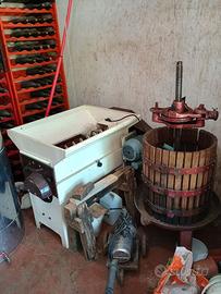 materiale per cantina