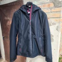 Giacca trekking donna SH500 MOUNTAIN 3 in 1 nera |