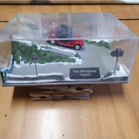 MODELLINO FIAT 500 GAMINE VIGNALE DIORAMA