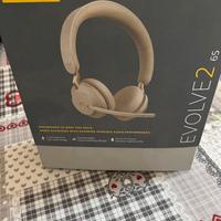 Cuffie Jabra Evolve2 65 Bluetooth (Mai indossate)