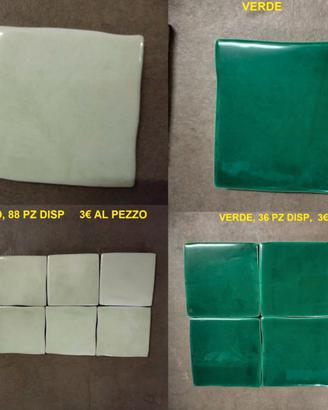 Trv, piastrelle e decori bordo ondulato