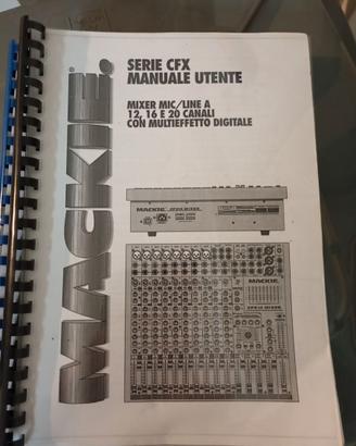 Mixer mackie CFX 20 MKII