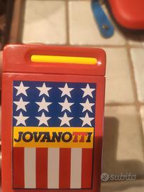 vintage Jovanotti anni 1980 porta taccuino con oen