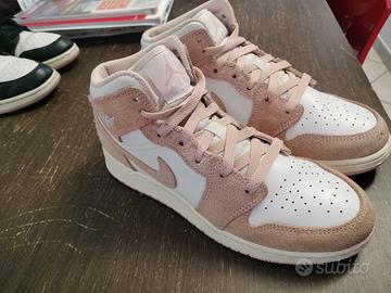 scarpe Nike Jordan One mid Legend Pink
