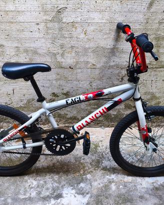 BMX Bianchi ruote 20" manubrio 360°