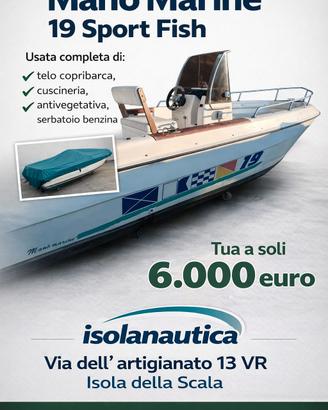 Manò marine 19 sport fish