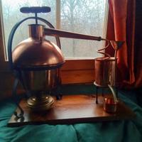 Distillatore rame vintage