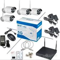 Impianto telecamere 9 canali anche wifi