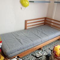 Letto singolo/matrimoniale estraibile Ikea